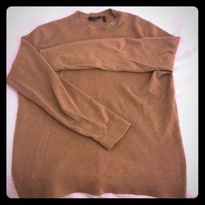 Theory Cashmere Camel Sweater